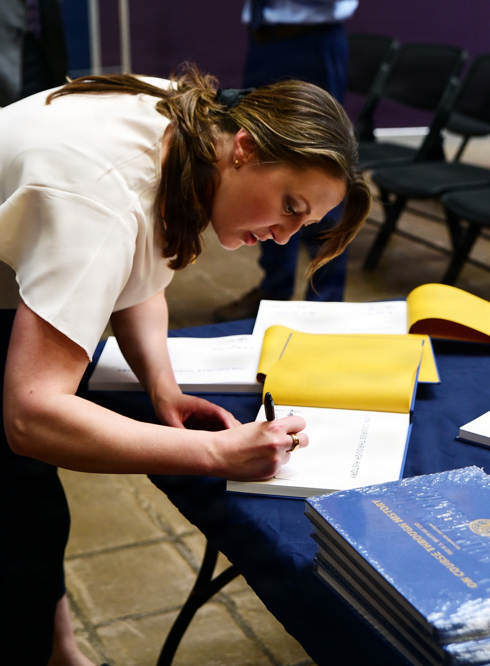 'On Course Through History: The. U.S. Navy at 250' Book Ceremony