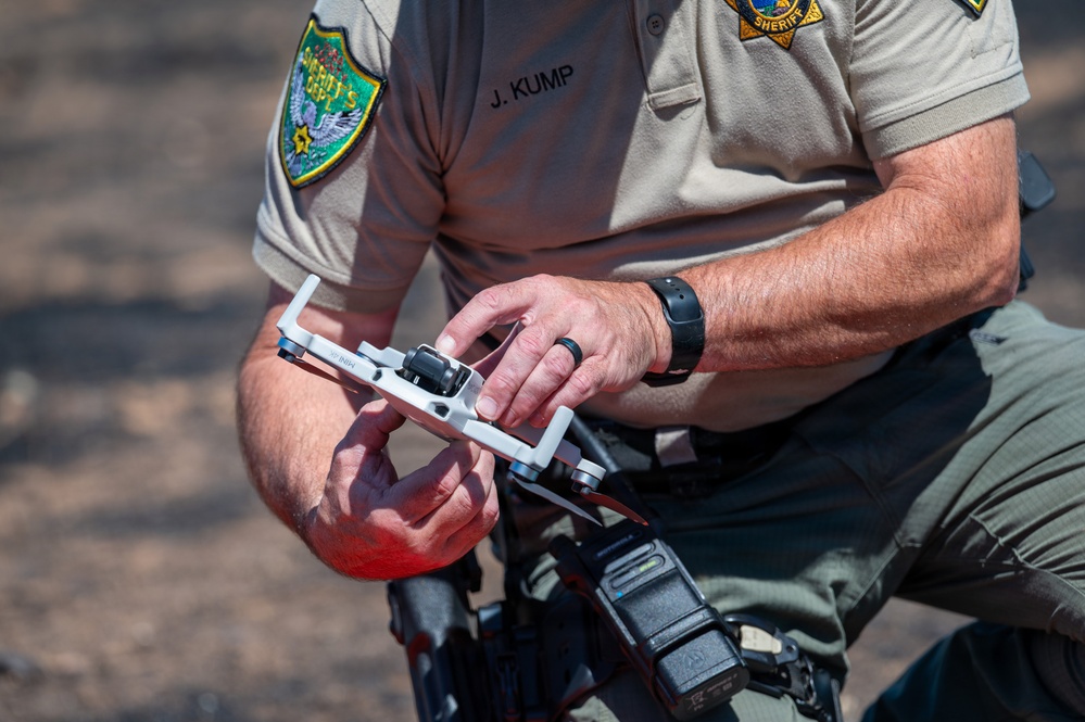 Beale Air Force Base and Yuba County Deputies Integrate Capabilities for Counter-sUAS Defense
