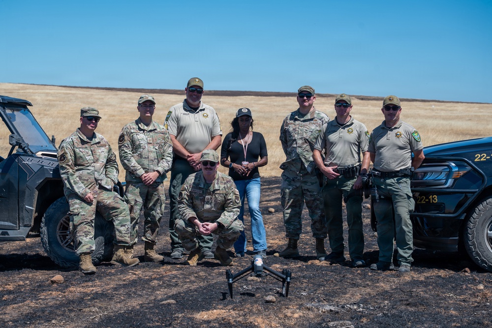 Beale Air Force Base and Yuba County Deputies Integrate Capabilities for Counter-sUAS Defense