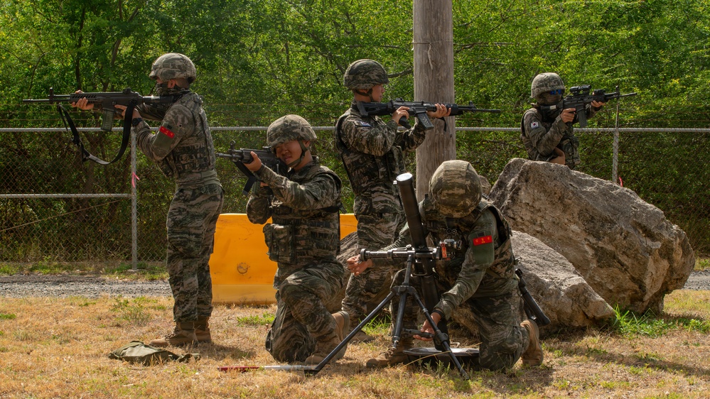 U.S. Marines, ROK, Mexican Naval Infantry marines participate in simulated battle during RIMPAC 26