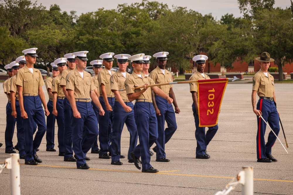 1st Recruit Training Battalion, Alpha Company Graduation