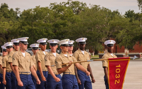 1st Recruit Training Battalion, Alpha Company Graduation