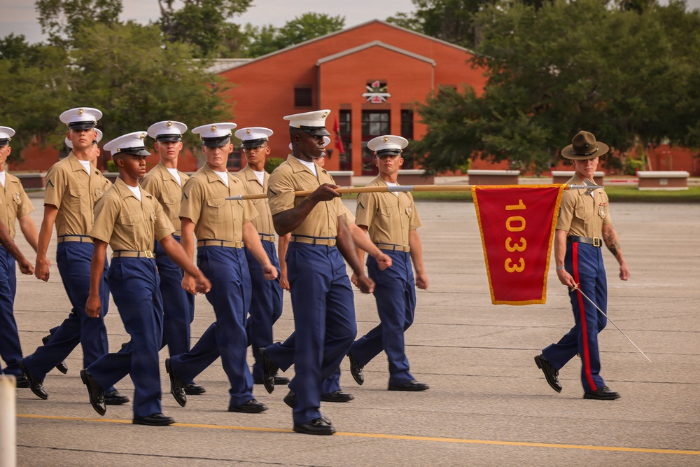 1st Recruit Training Battalion, Alpha Company Graduation
