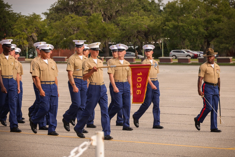 1st Recruit Training Battalion, Alpha Company Graduation