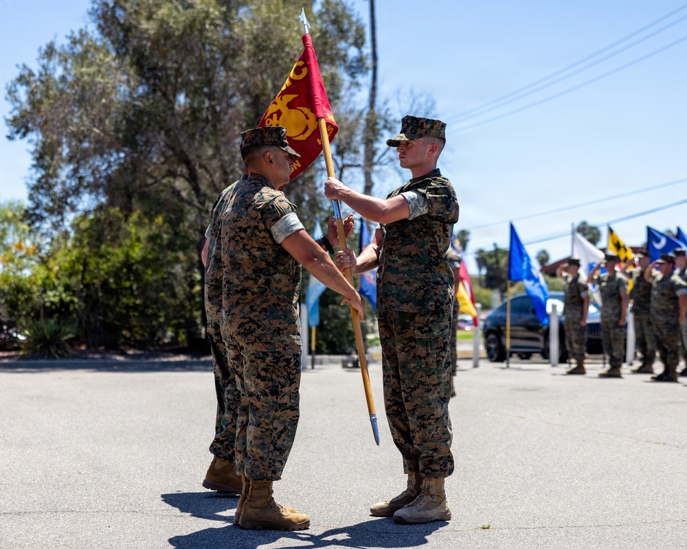Headquarters and Support Company, Headquarters and Support Battalion Change of Command Ceremony