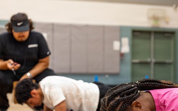 The Combat Center host the renewed Presidential Fitness Test