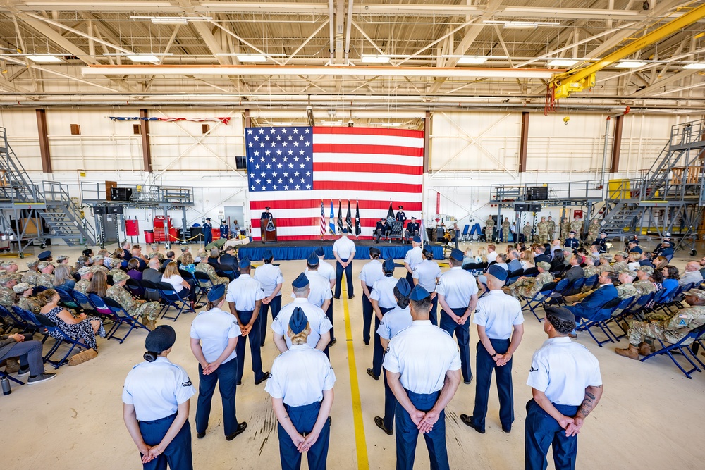 Space Base Delta 1 Change of Command