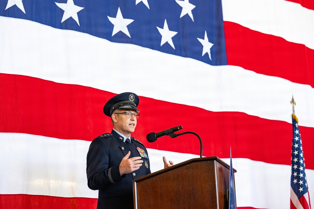 Space Base Delta 1 Change of Command
