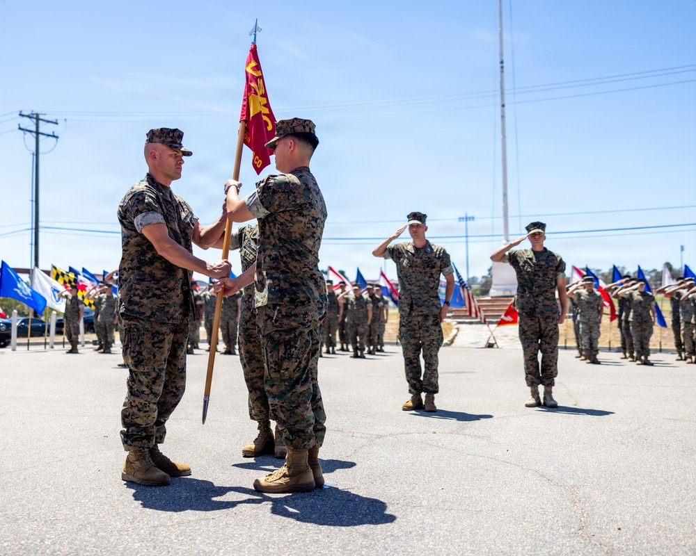 Headquarters and Support Company, Headquarters and Support Battalion Change of Command Ceremony