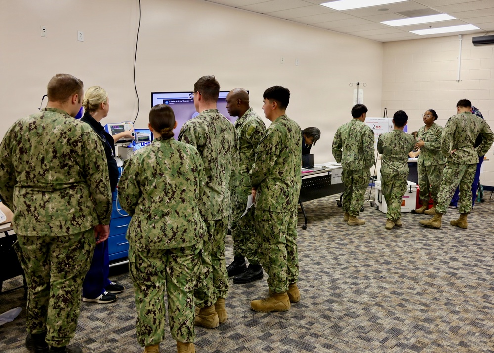 Nurses, corpsmen sharpen clinical abilities at NMRTC Twentynine Palms skills fair