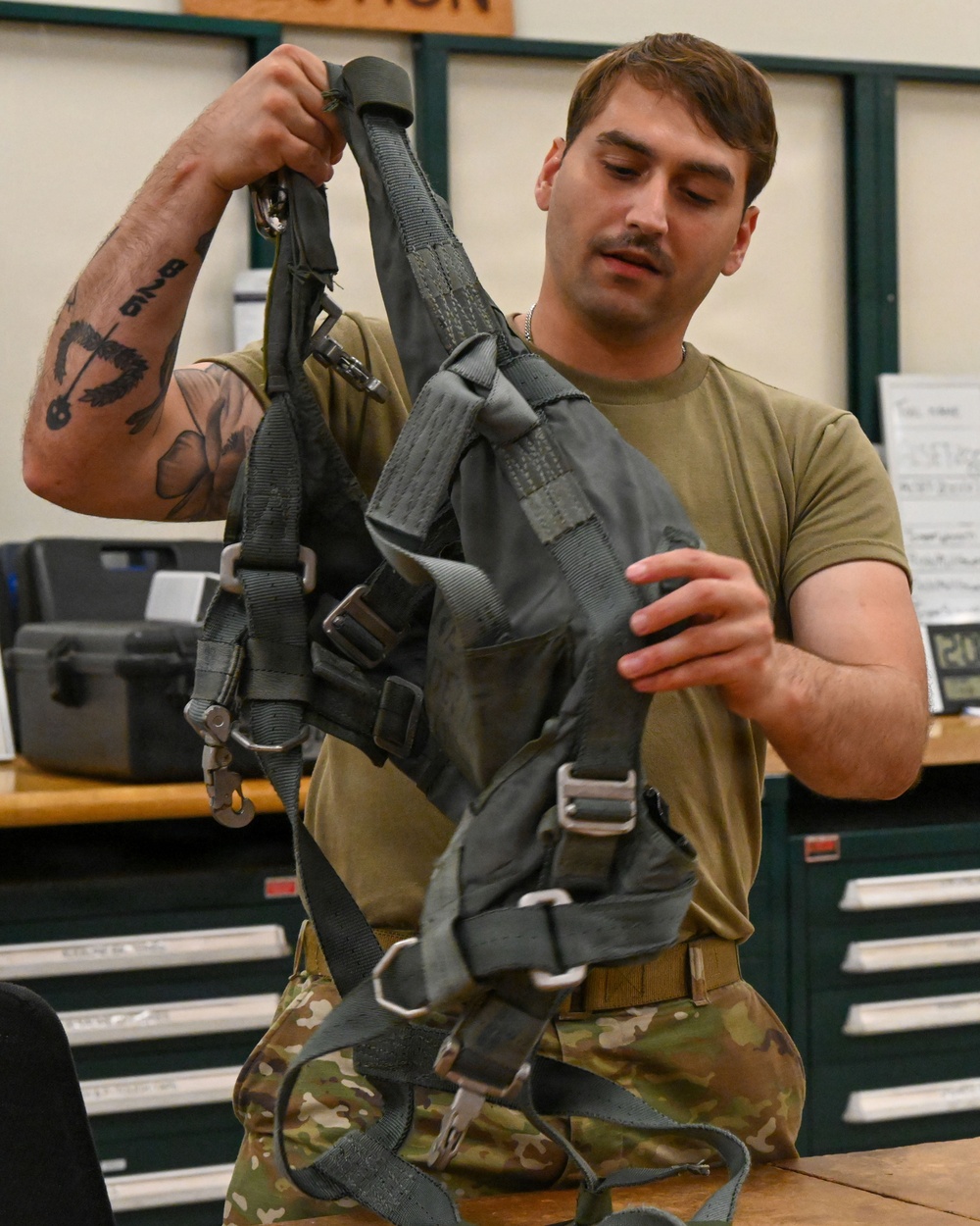 Aircrew flight equipment story