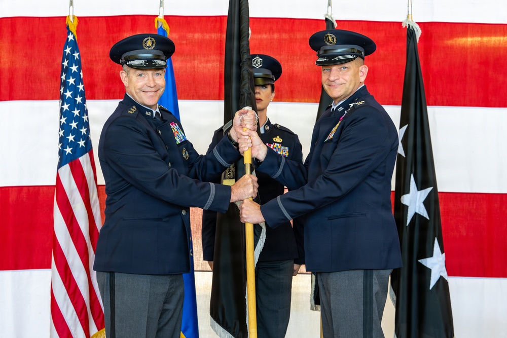 Space Base Delta 1 Change of Command
