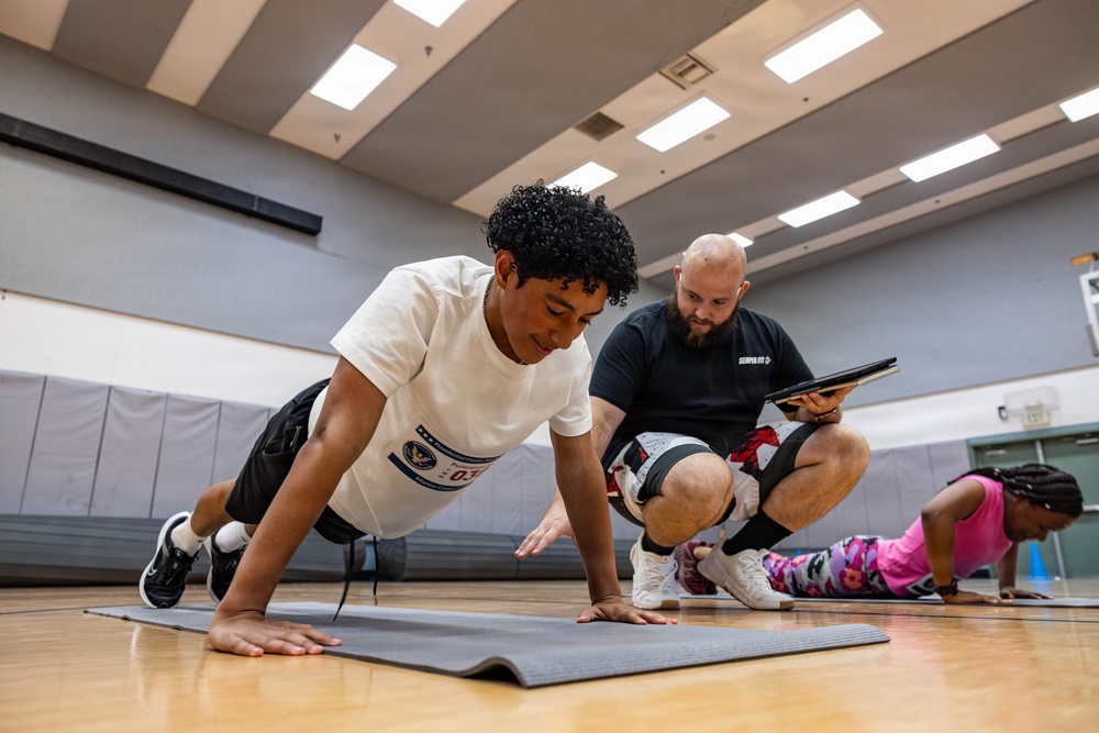 The Combat Center host the renewed Presidential Fitness Test