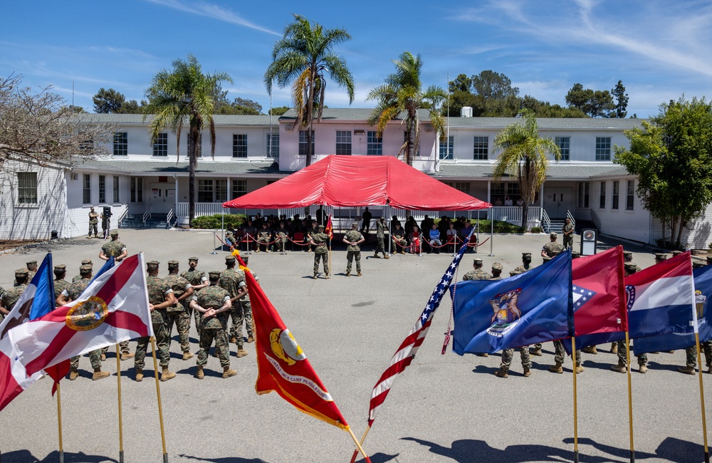 Headquarters and Support Company, Headquarters and Support Battalion Change of Command Ceremony