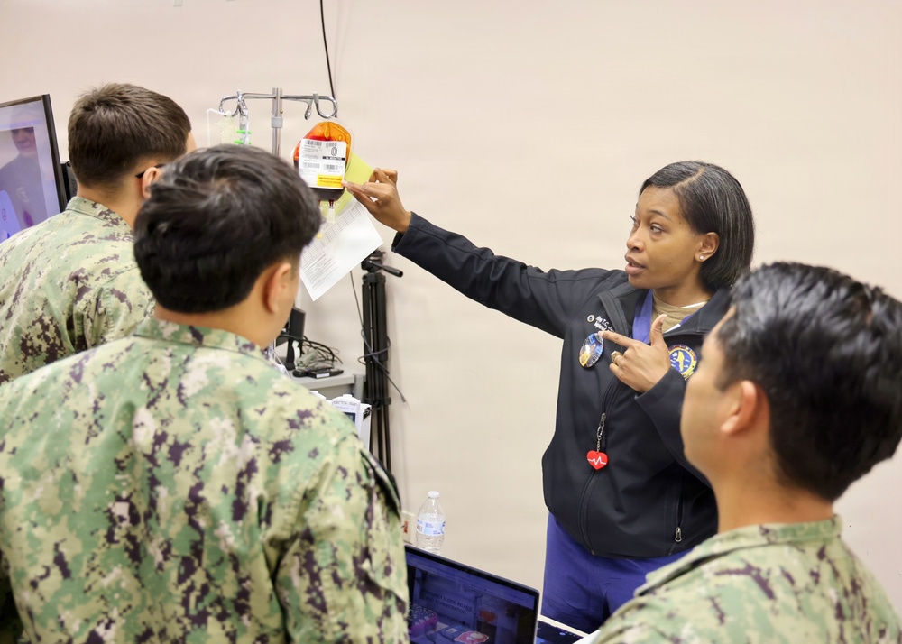 Nurses, corpsmen sharpen clinical abilities at NMRTC Twentynine Palms skills fair
