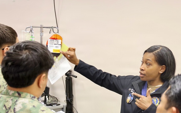 Nurses, corpsmen sharpen clinical abilities at NMRTC Twentynine Palms skills fair