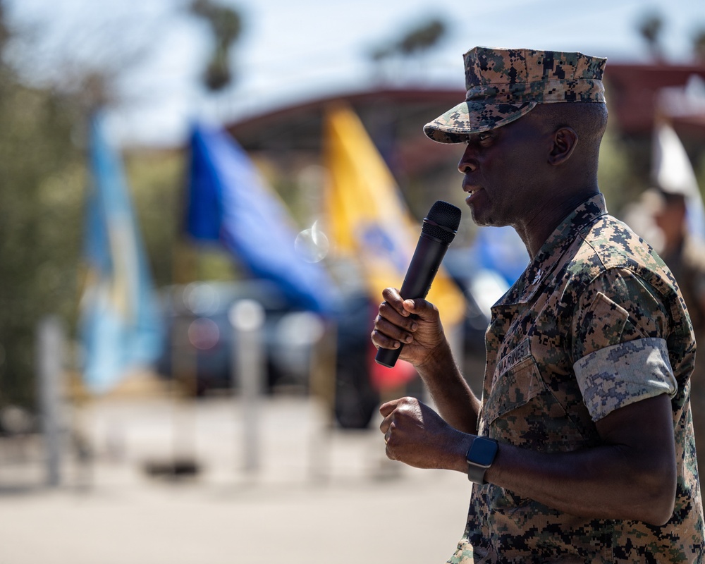 Headquarters and Support Company, Headquarters and Support Battalion Change of Command Ceremony