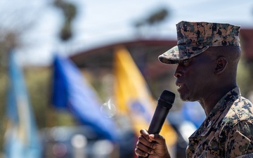 Headquarters and Support Company, Headquarters and Support Battalion Change of Command Ceremony
