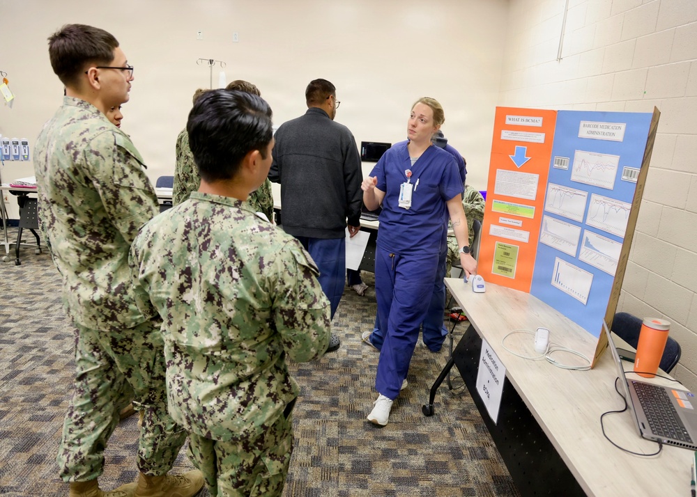 Nurses, corpsmen sharpen clinical abilities at NMRTC Twentynine Palms skills fair