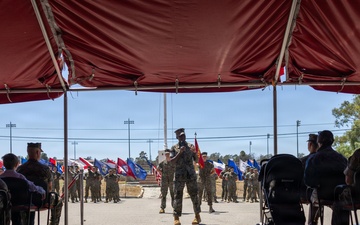 Headquarters and Support Company, Headquarters and Support Battalion Change of Command Ceremony