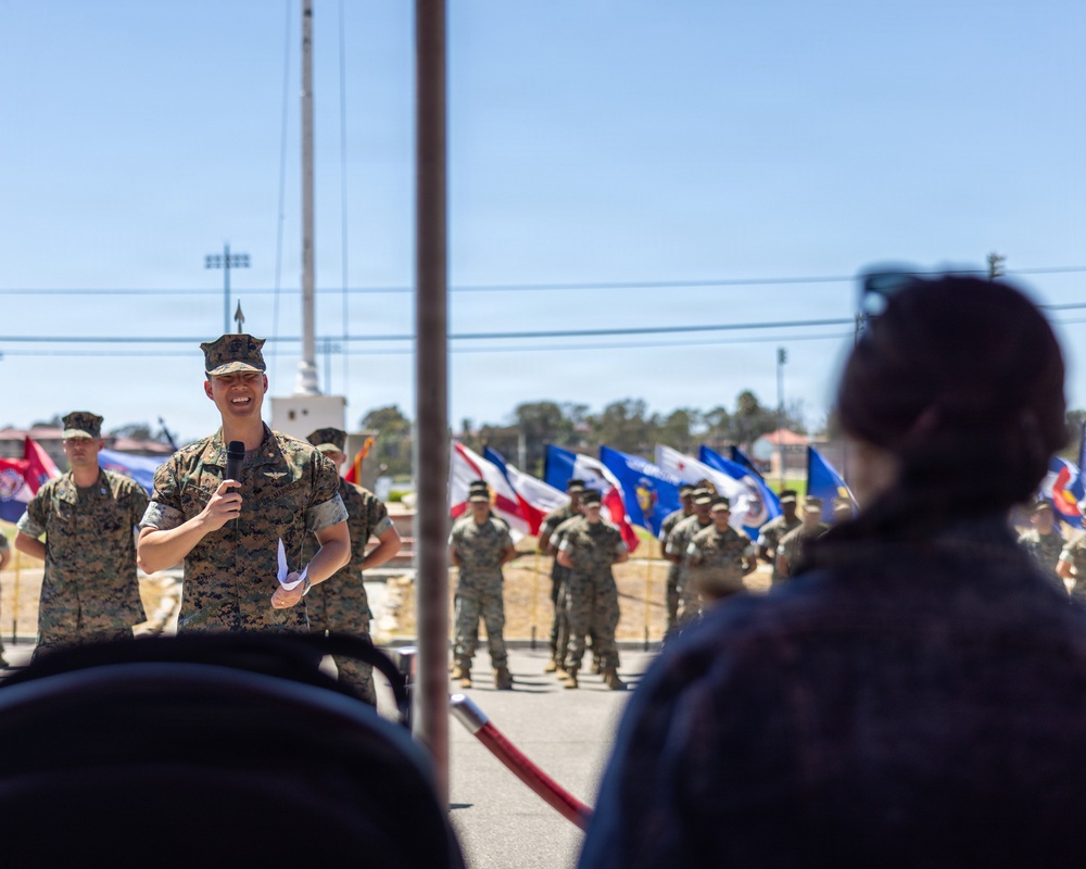 Headquarters and Support Company, Headquarters and Support Battalion Change of Command Ceremony