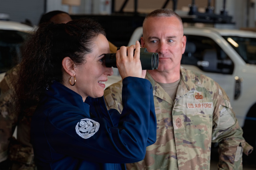 CMSAF visits F.E. Warren Air Force Base