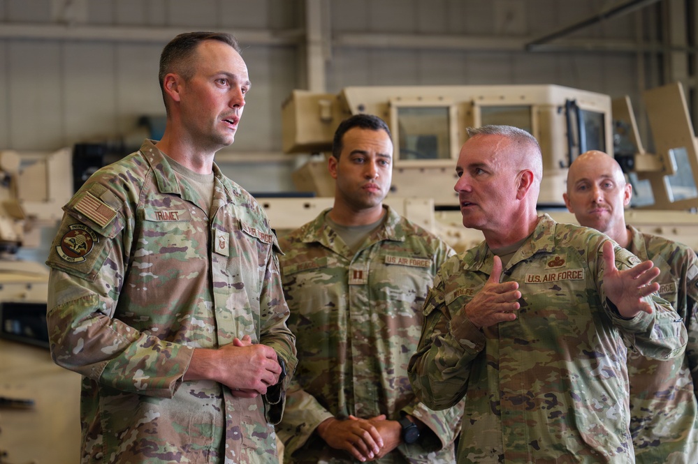 CMSAF visits F.E. Warren Air Force Base