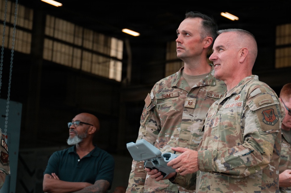 CMSAF visits F.E. Warren Air Force Base