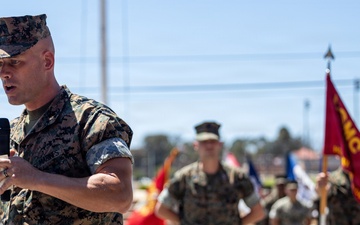 Headquarters and Support Company, Headquarters and Support Battalion Change of Command Ceremony