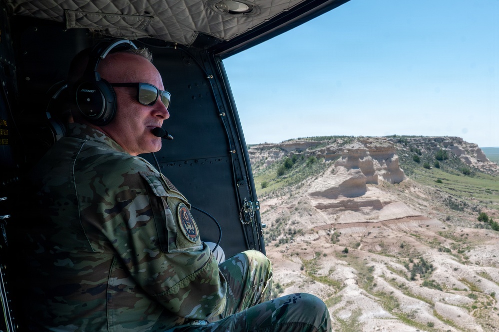 CMSAF visits F.E. Warren Air Force Base