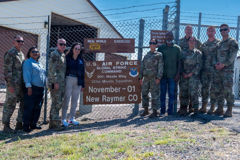 CMSAF visits F.E. Warren Air Force Base