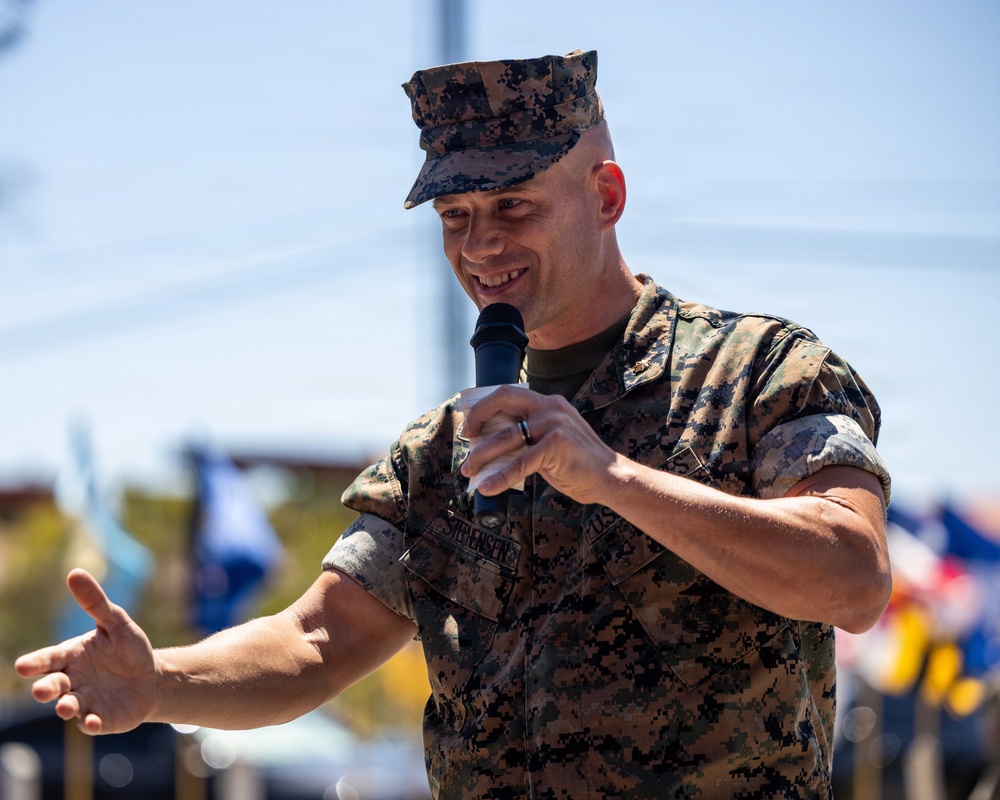 Headquarters and Support Company, Headquarters and Support Battalion Change of Command Ceremony