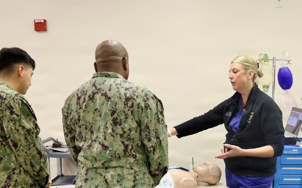 Nurses, corpsmen sharpen clinical abilities at NMRTC Twentynine Palms skills fair