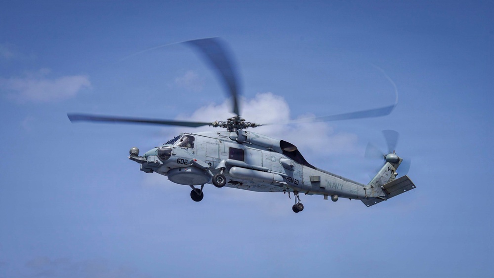 USS Cooperstown Conducts Flight Quarters.