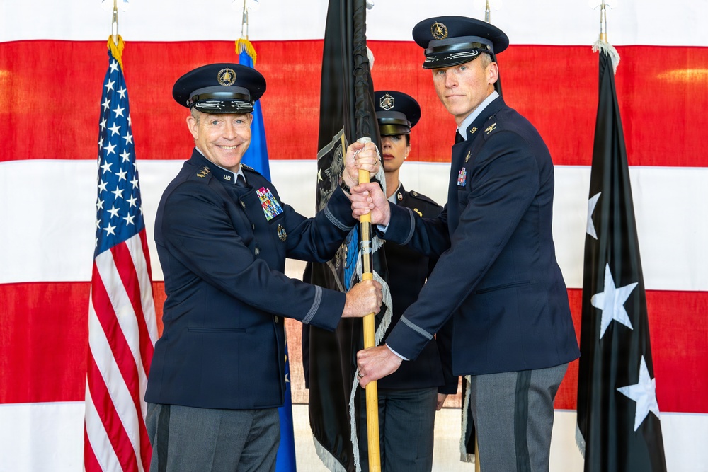 Space Base Delta 1 Change of Command