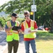 U.S. Army Engineering and Support Center, Huntsville engineers inspect installation barriers