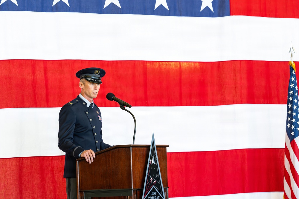 Space Base Delta 1 Change of Command