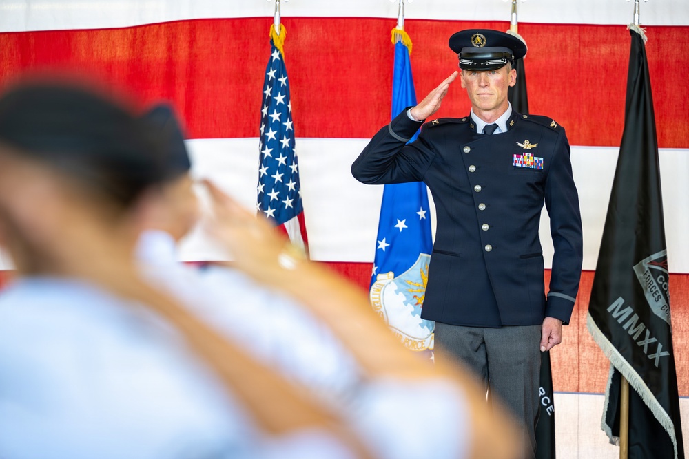 Space Base Delta 1 Change of Command
