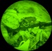 Security forces M240B night fire