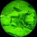 Security forces M240B night fire