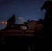 Security forces M240B night fire