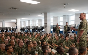 MCPON Visits Naval Station Great Lakes, Reinforcing the Foundation of Naval Service