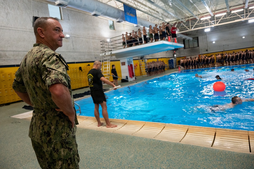 MCPON John Perryman visits Naval Station Great Lakes and Recruit Training Command