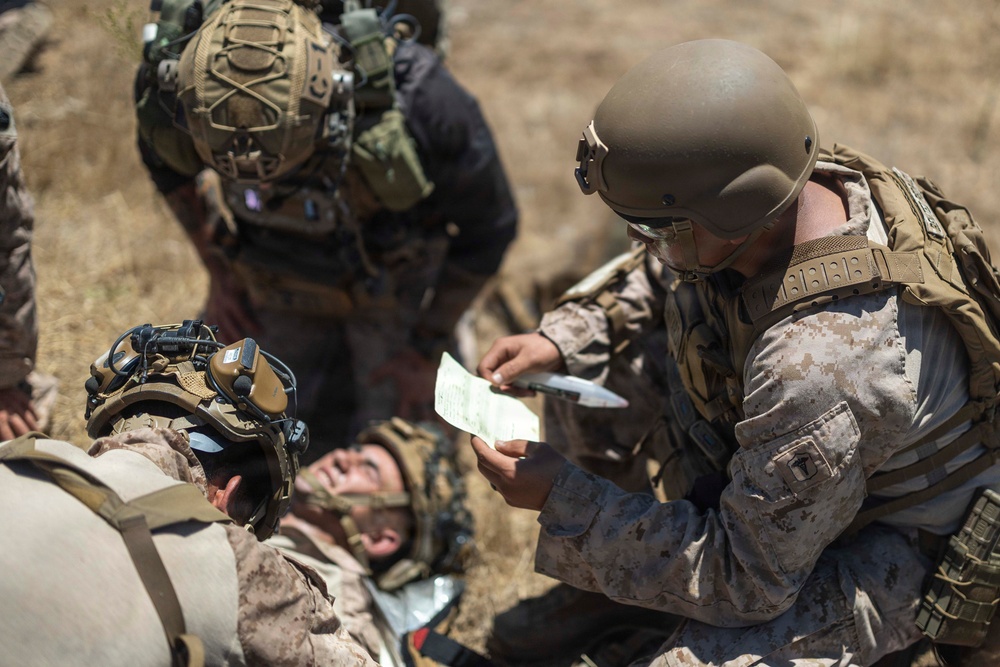 13th MEU | BLT 2/4 Conducts a Vertical Assault Raid