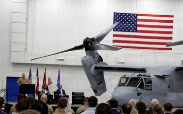 U.S. Marine Corps receives final MV-22B Osprey, completing program of record
