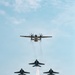 VRC 40 Flies in formation with The Blue Angels