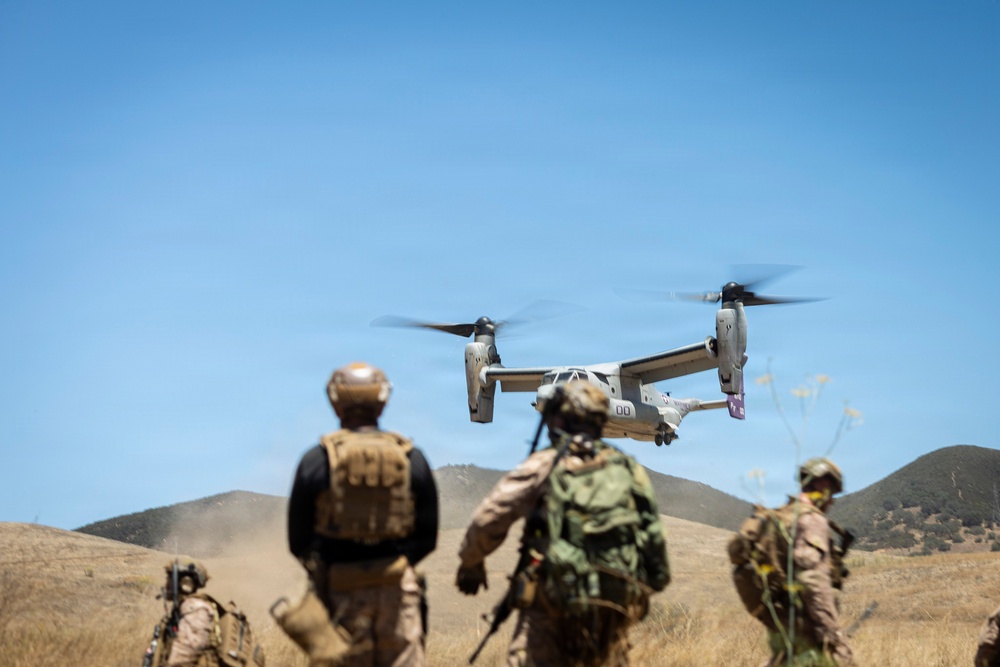 13th MEU | BLT 2/4 Conducts a Vertical Assault Raid