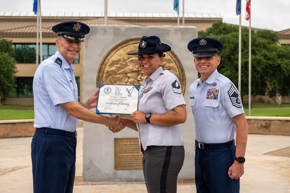 From Trainee to Trainer: First Career Guardian Becomes Space Force Military Training Instructor