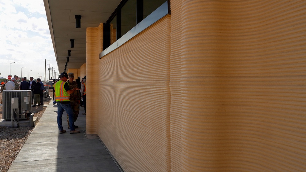 Fort Bliss 3D barracks ribbon cutting ceremony