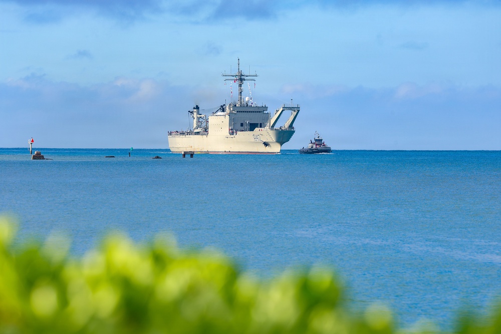 Multinational ships return to Pearl Harbor for the final days of RIMPAC 2026